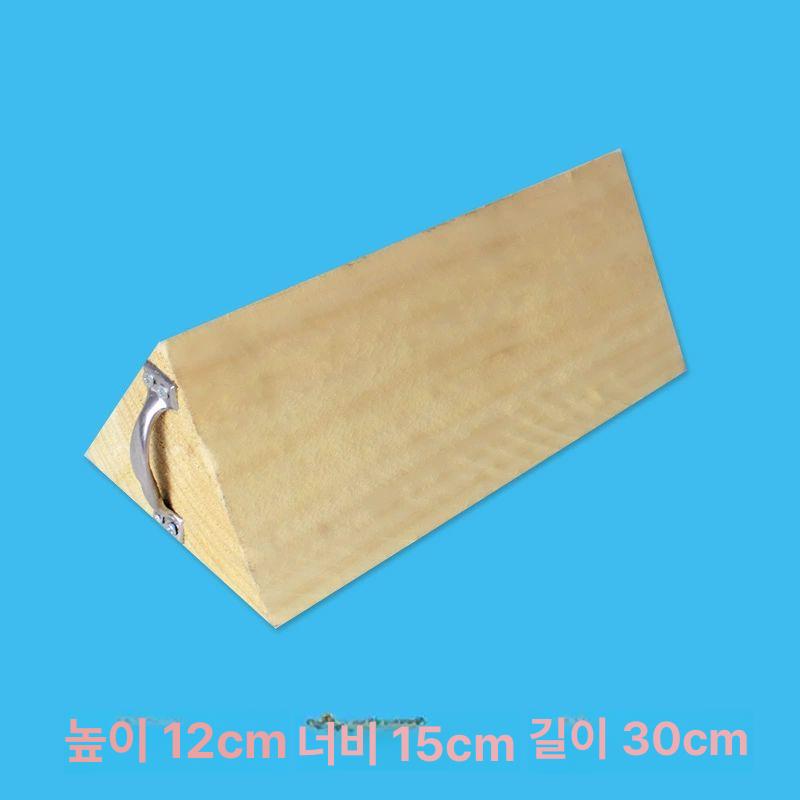 우드 나무받침목 고임목 소형 화물차 목재 밀림방지 주차 대형 버팀목 스토퍼 - 상세 이미지 3