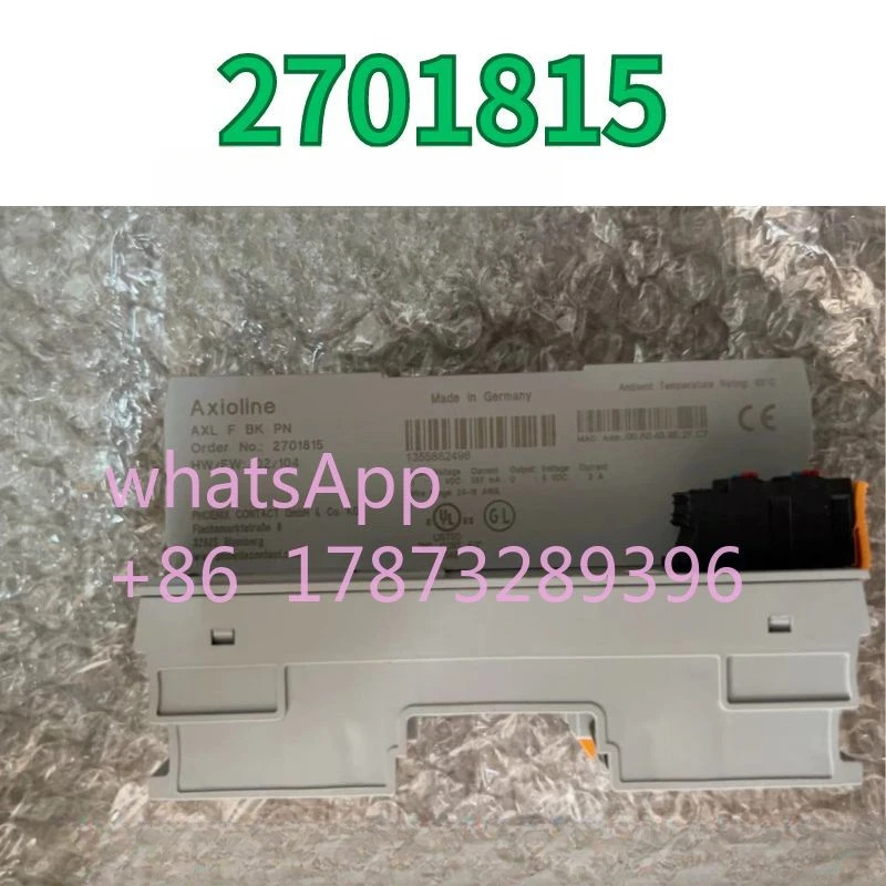2701815 AXL F BK PN