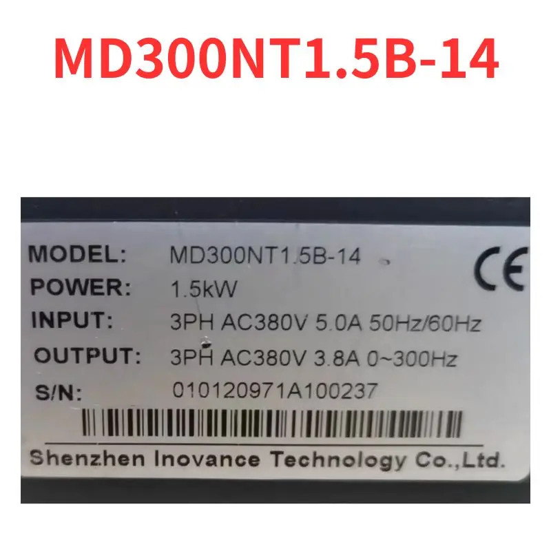 리퍼 MD300NT1.5B-14 인버터 OK
