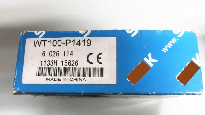 WT100-P1419 WT100-P1412 PNP 병적 광전스위치 센서 신