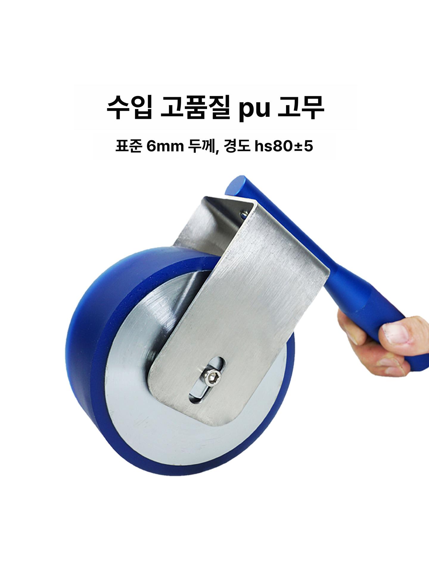 표준 롤러 고무 박리력 고품질 압착 접착력 핸드 압력휠 산업 - 상세 이미지 3