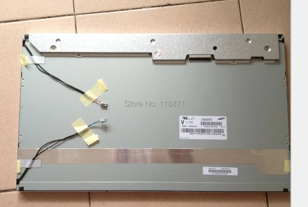 LCD 패널 LVDS 인터페이스 디스플레이 LTM200KT03 20.0 인치
