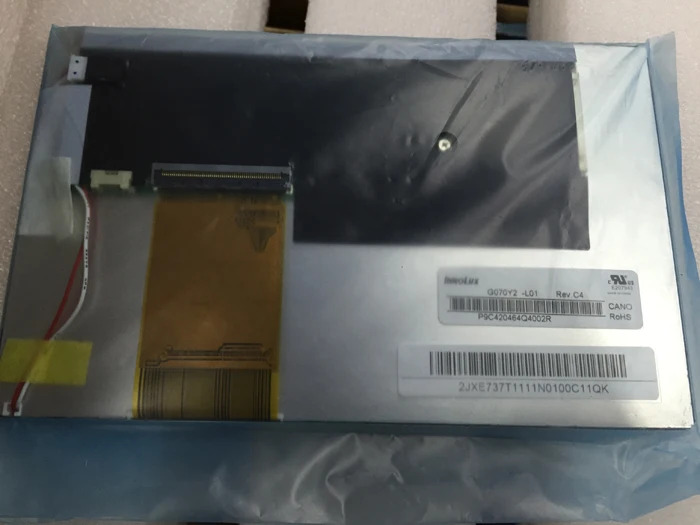LCD 패널 G070Y2-L01 호환 7.0 인치 터치 스크린 유리