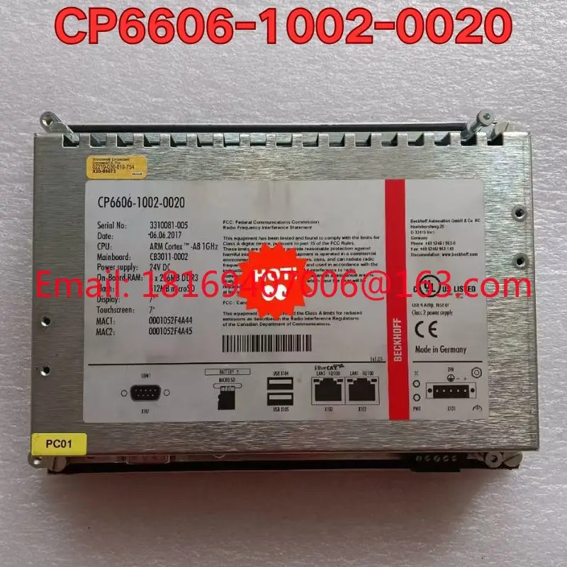 리퍼 CP6606-1002-0020 지능형 컨트롤러 기능 리퍼는 정상
