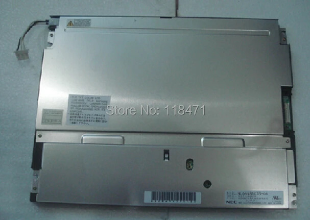 TFT LCD 패널 NL6448BC33 디스플레이 640 RGB x 480 VGA 스크린 SA-SFT CMOS 1ch 6 비트 380 cd/m2 10.4 인치