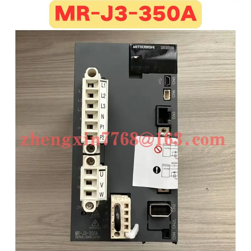 오리지널 MR-J3-350A MR J3 350A 서보 드라이브 신
