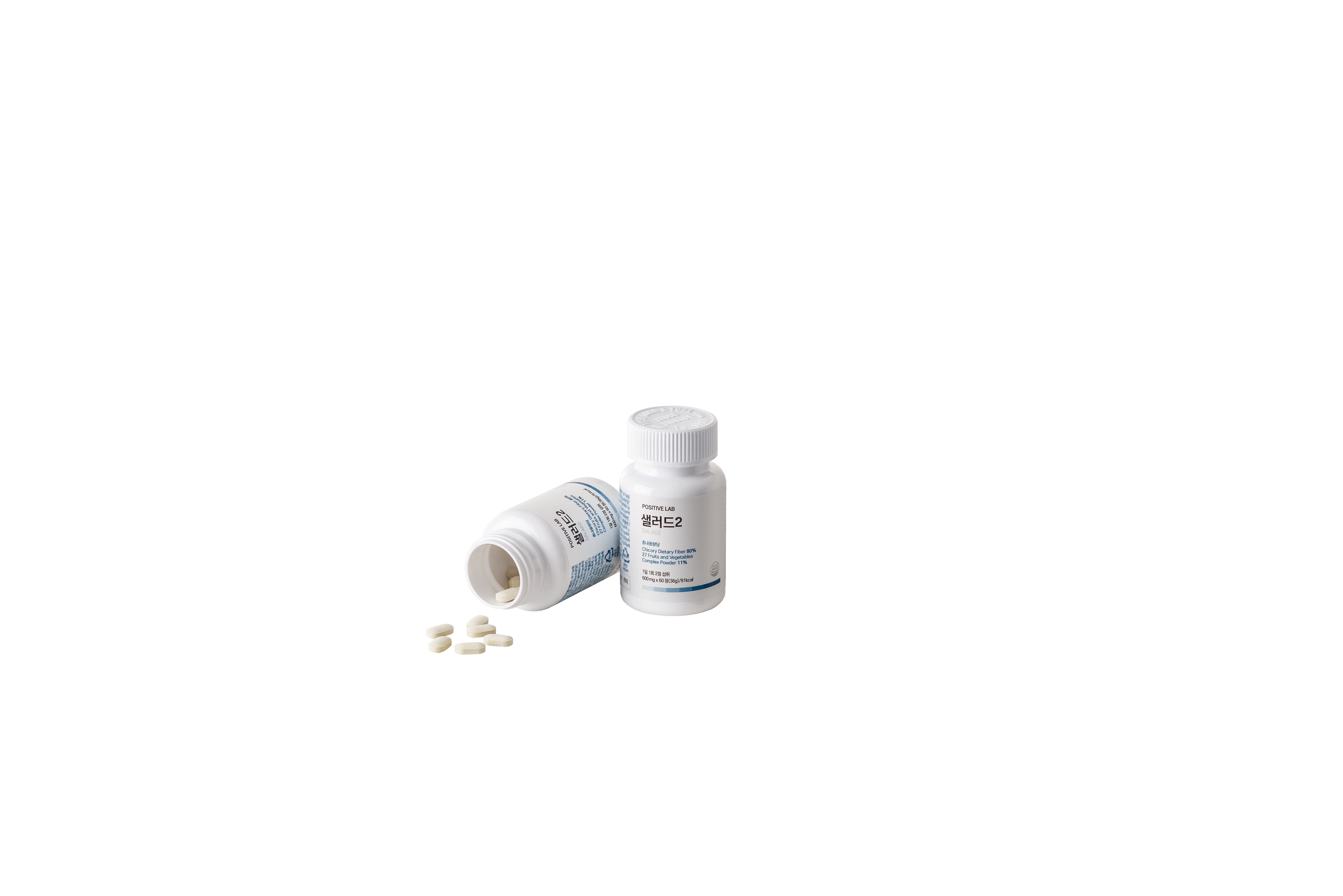파지티브랩 샐러드2 식이섬유 정 600mg x 60정 36g, 12개 이미지 6