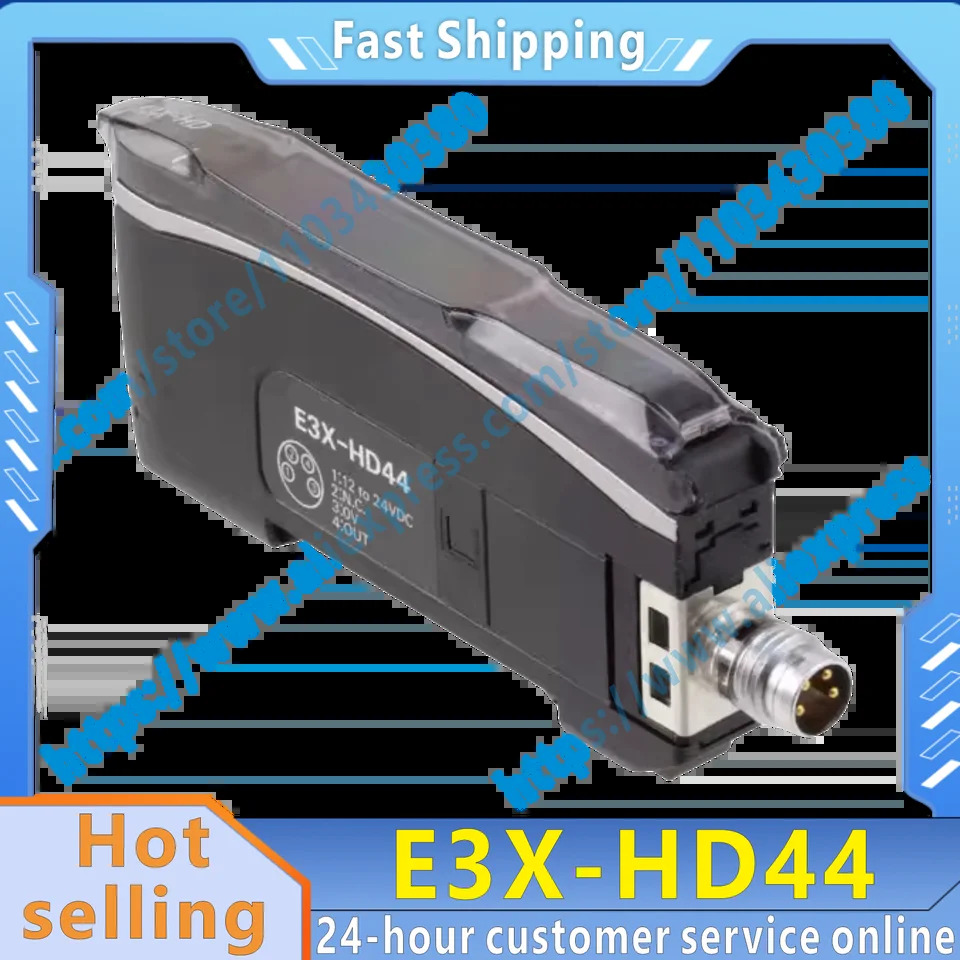 오리지널 E3X-HD44 섬유 증폭기 신