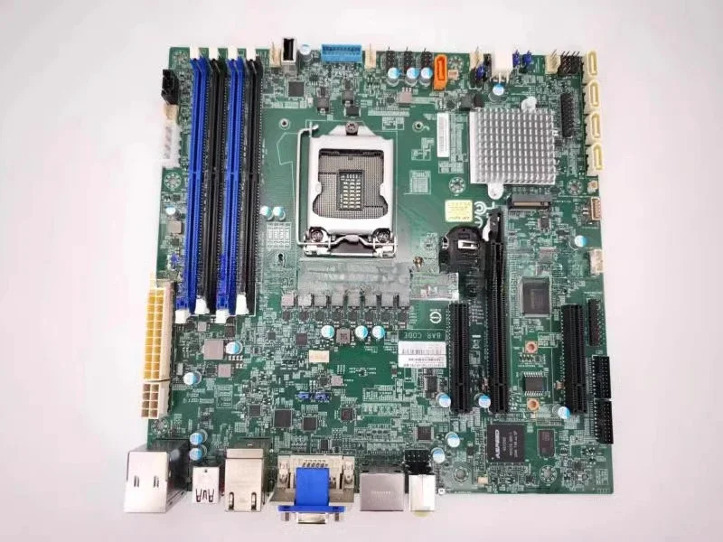 X11SCZ-F 메보드C246 SGX IPMI U VGA DVI 2DP 트리플 비디오 출력