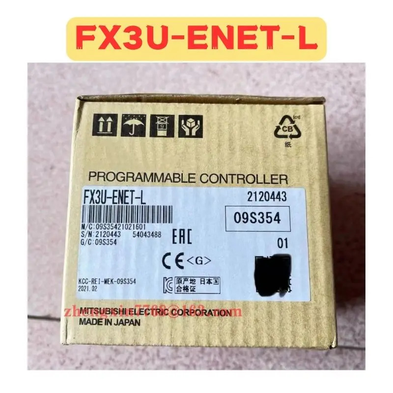 오리지널 FX3U-ENET-L FX3U ENET L 모듈 신