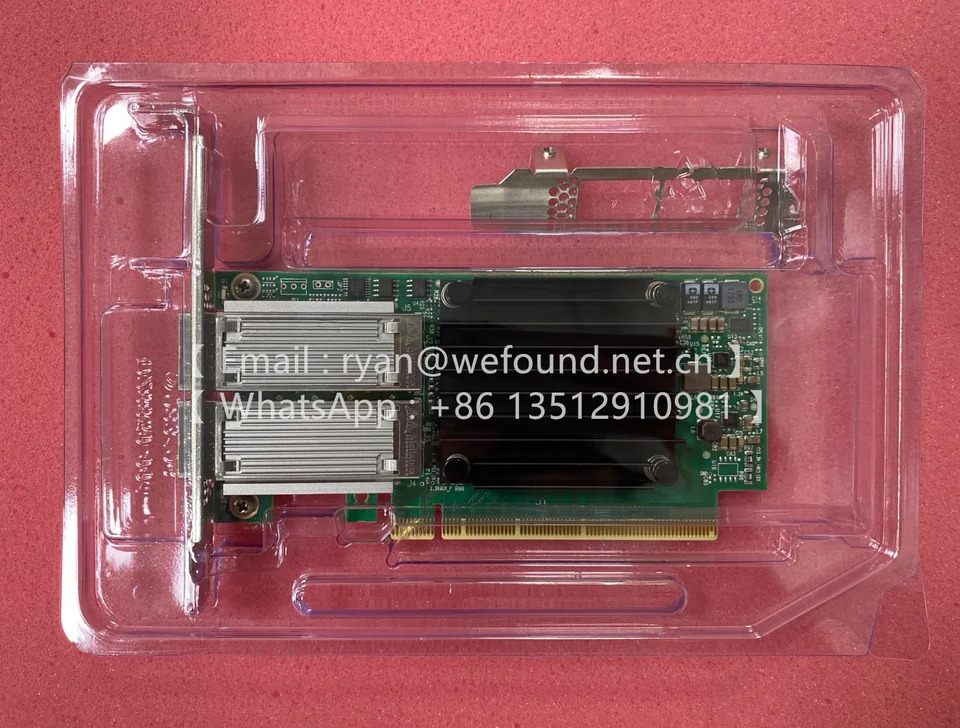 멜라녹스 MCX456A-ECAT ConnectX-4 VPI EDR 인피니밴드어댑터 100 Gb/s GbE 듀얼 포트 QSFP28 PCIe3.0 x16 LP 어댑터 CX456A