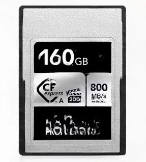 CFE-A 메모리 카드 160G/320g CFexpress TypeA
