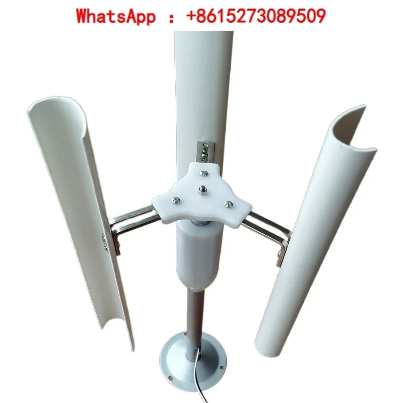 수직 축 풍력 블로워 모델 영구 자석 발전기 3상풍차 야조명 생산 DIY 디스플레이