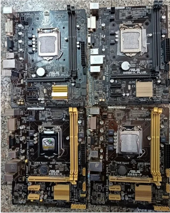 ASUS호환 B85M-F -K B85M-V PLUS B85M-D PRO HD 1150 핀 메보드용
