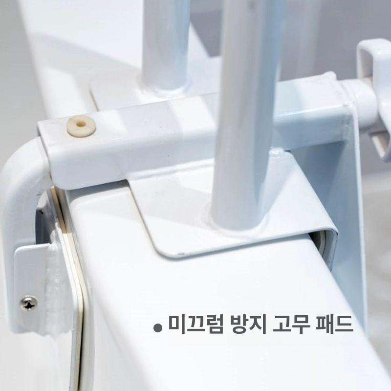 흡착식 욕조안전손잡이 화장실 미끄럼 노인 그립 방지 임산부 노약자 샤워용 그랩 - 상세 이미지 4