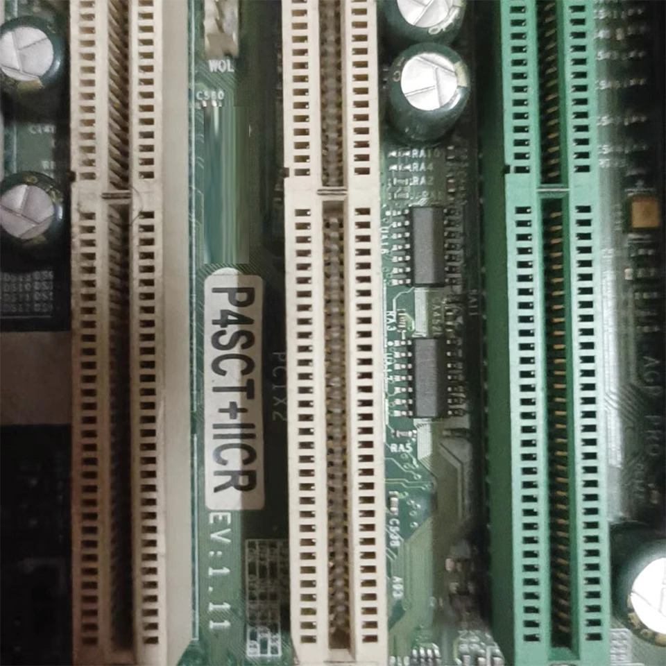 SUPERO 산업제어 장비 마더보드 P4SCT IICR TEV1.11