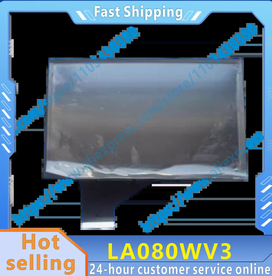 터치 디지타이저 LCD 디스플레이 LA080WV3 SD01 SD03 8 인치