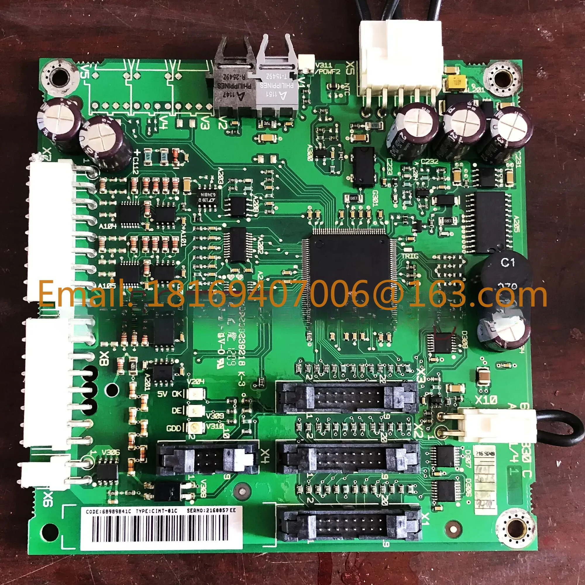 CINT-01C는 풍력ABB 주파수 변환기 ACS800 다전송 통신 광섬유 보드 AINT-12C