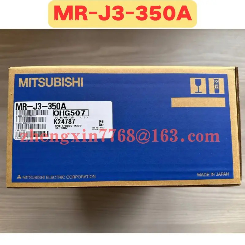 오리지널 MR-J3-350A MR J3 350A 서보 드라이브 신