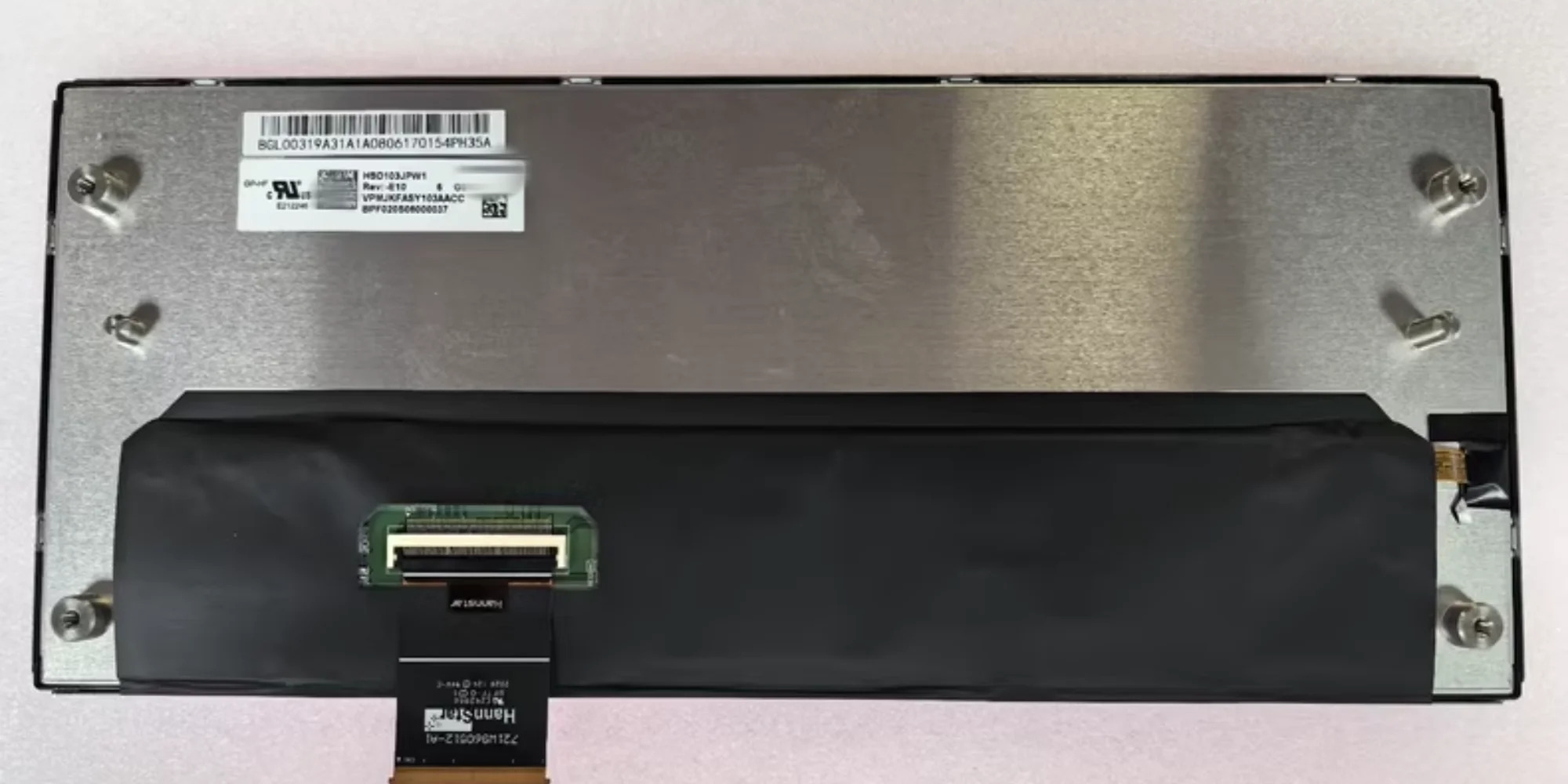 중앙 제어 화면 HSD103JPW1-E10 10.3 인치