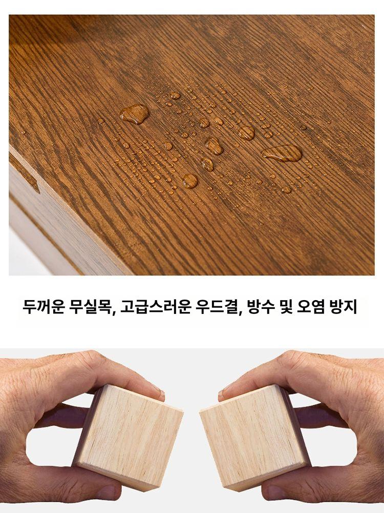 사무용 서랍장 스몰 수납함 서류 수납장 정리 캐비넷 오피스 다용도 간이 클래식 심플 - 상세 이미지 5