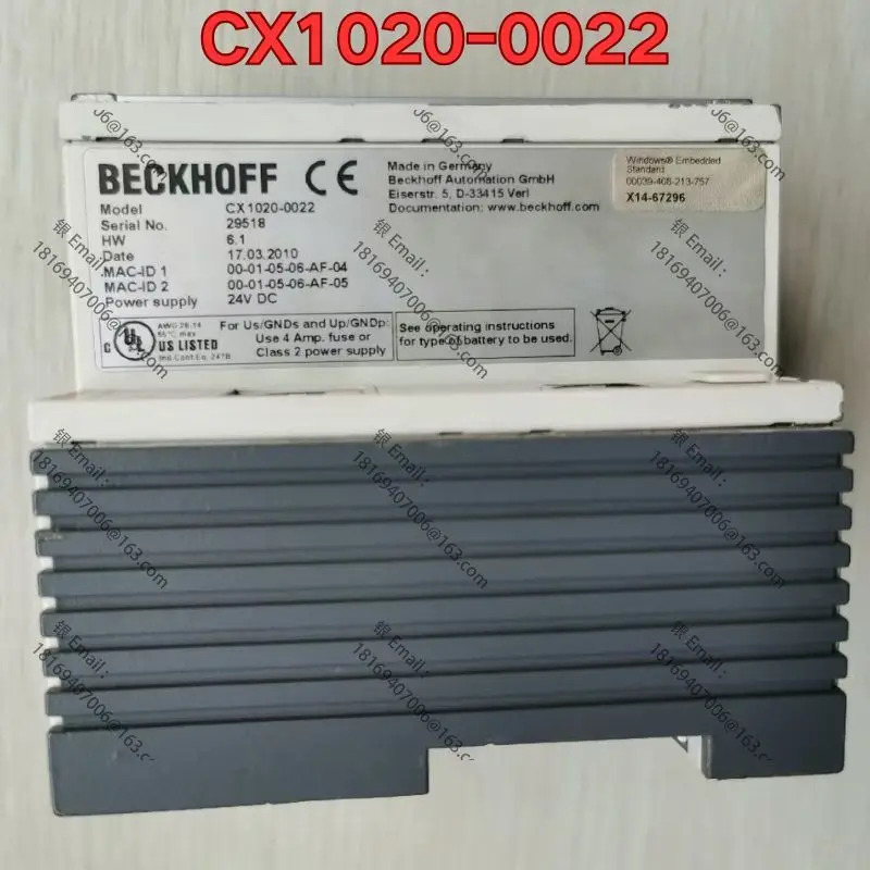 리퍼 PLC 모듈 CX1020-0022 기능 리퍼는 정상