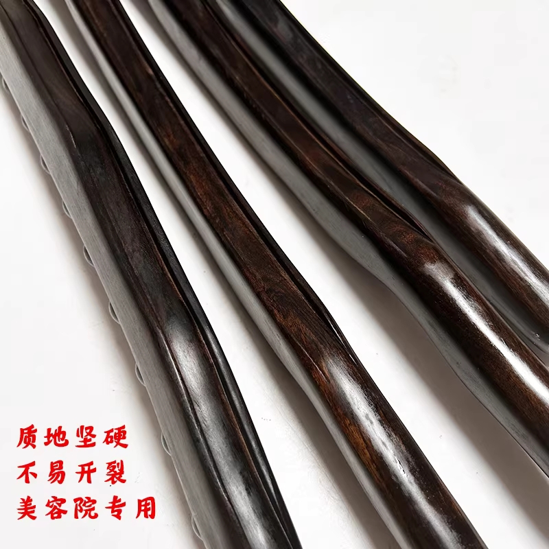 마사지 목봉 괄사 스틱 스트레칭 림프순환 발 종아리 38cm 자광단 - 상세 이미지 2