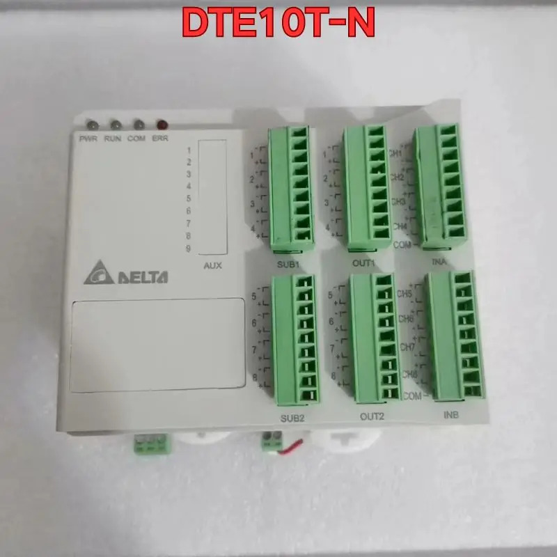 리퍼 PLC 온도 모듈 DTE10T-N 기능 정상