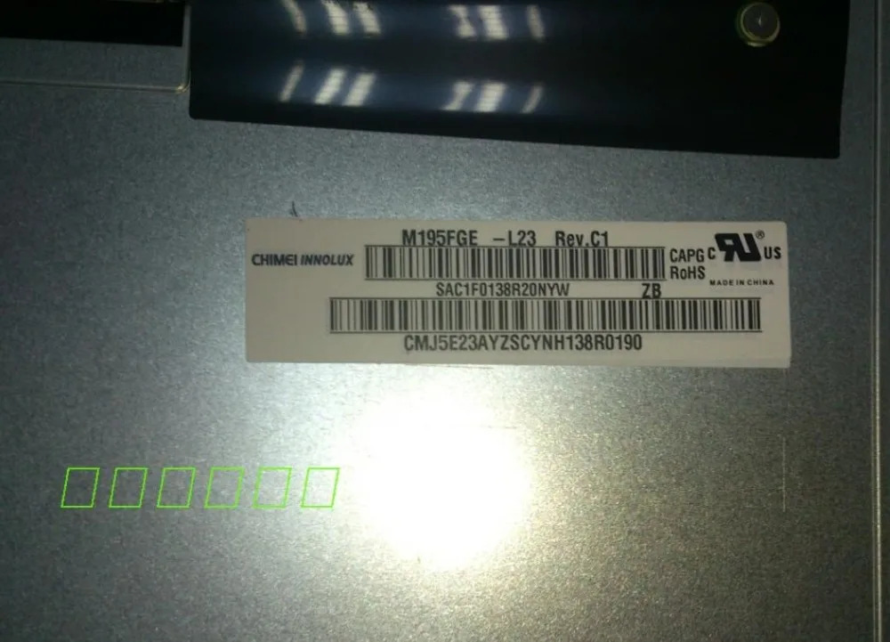 A 등급 M195FGE-L23 M195FGE L23 19.5 인치 올인원 PC LCD 패널 1600 rgb x 900 hd 6 개월