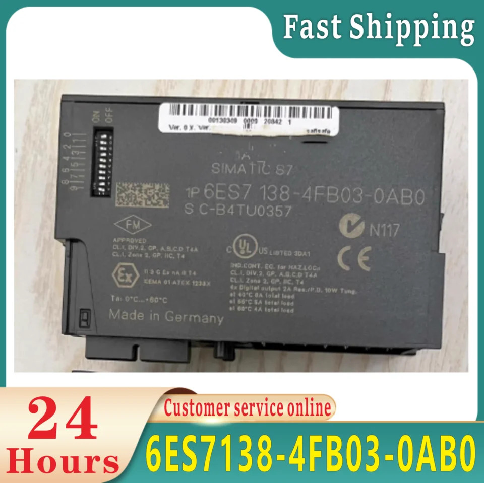 오리지널 6ES7138-4FB03-0AB0 6ES7138 4FB03 0AB0 6ES 7138-4FB03-0AB0 신