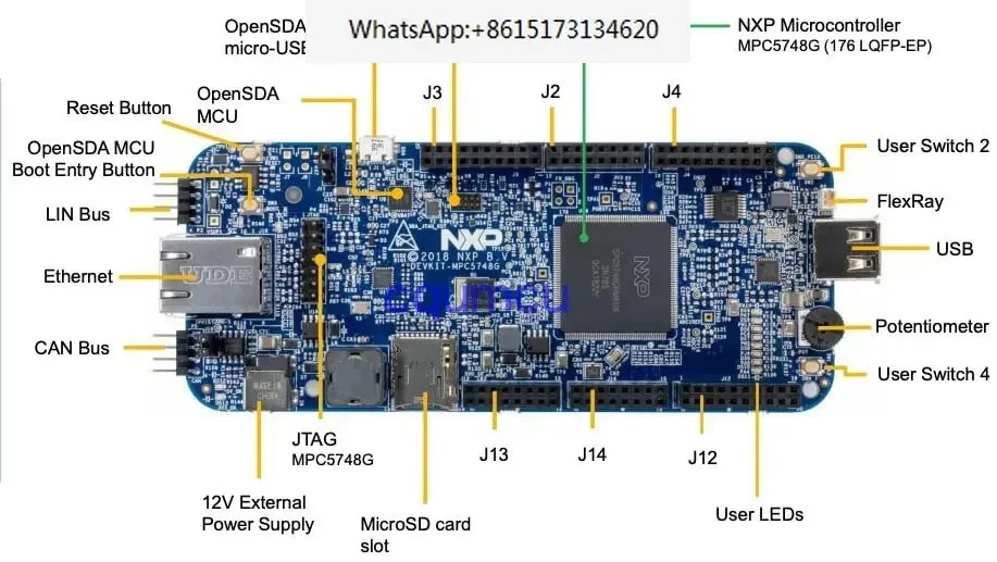 DEVKIT-MPC5748G 개발보드/평가 보드 RevD 자동차 게이트웨이 NXP 원본