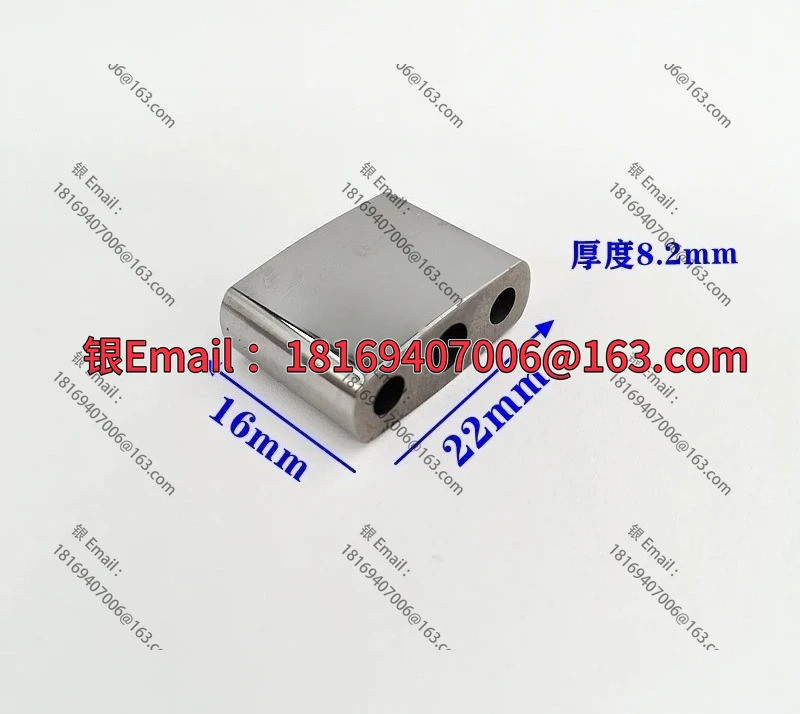 와이어 커팅 느린 마키노 기계 전도성 블록 22x8.2x16mm 공급 보드 19x8 N007