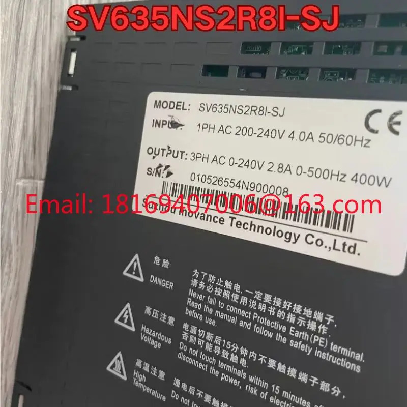 리퍼 SV635NS2R8l-SJ 서보 드라이브 기능 리퍼는 정상