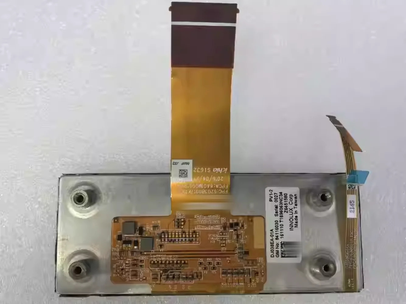 DJ038EA-01A 기기 LCD 화면