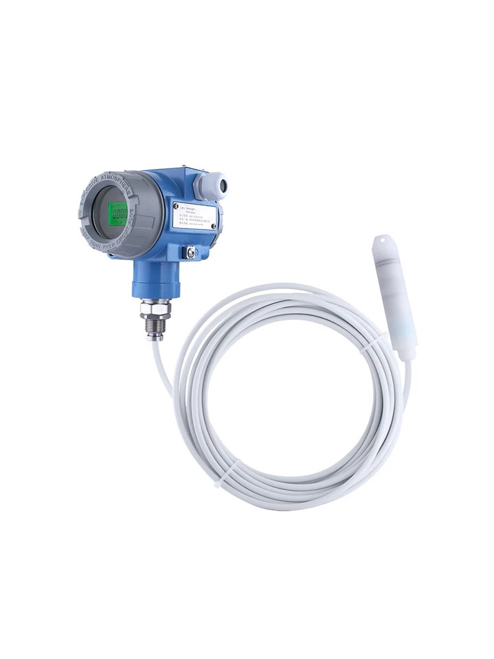 CYW71C 부식 방지 입력식 액체 레벨 트랜스미터 PTFE 세라믹 코어 디지털 디스플레이 센서 게이지