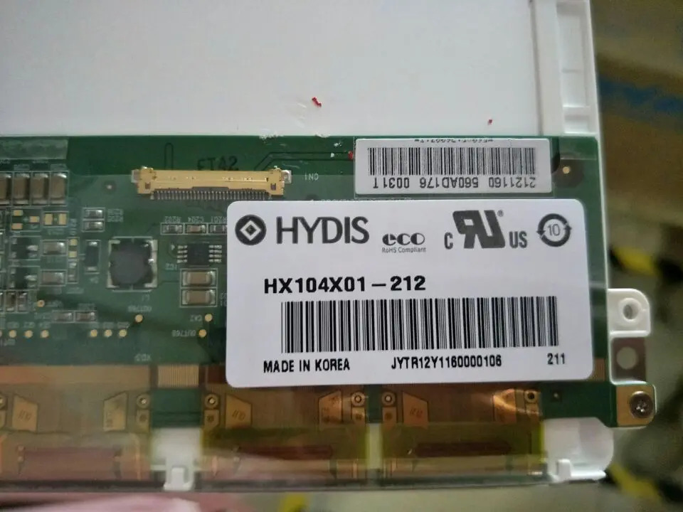 Hydis LCD 패널 디스플레이 스크린 매트릭스 HX104X01-212 TFT 10.4 인치