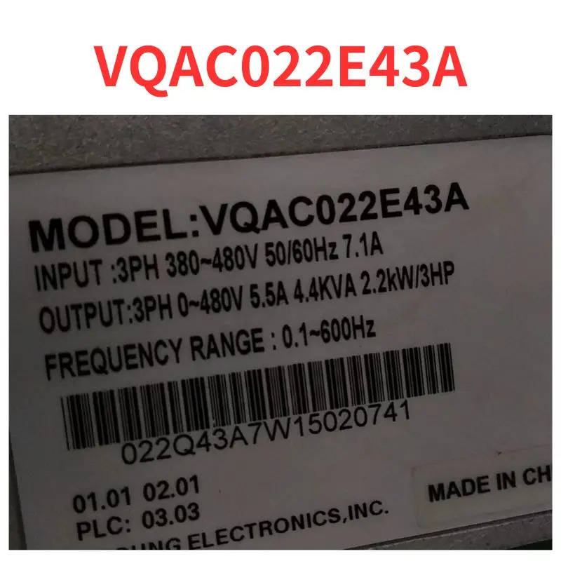 리퍼 VQAC022E43A 인버터 OK