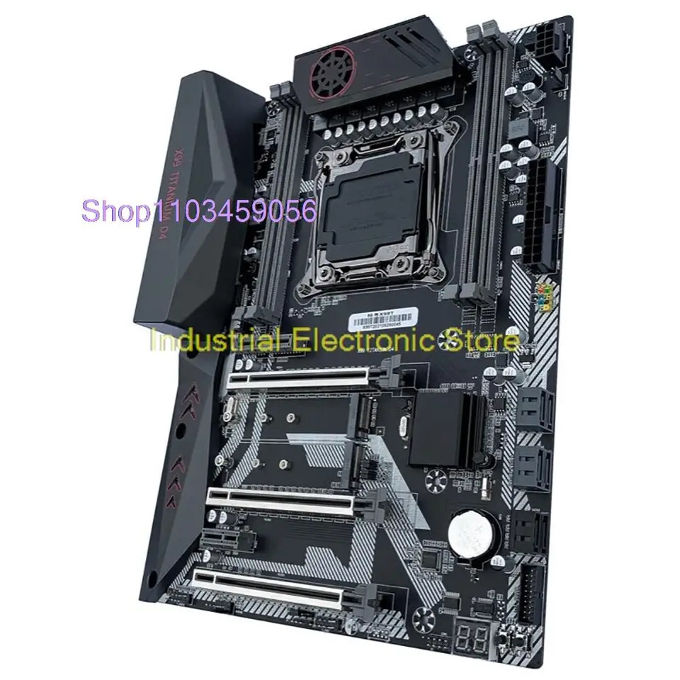 JGINYUE X99 티타늄 D4 마더보드 LGA 2011-V3 DDR4 256G BPCI-E 3.0