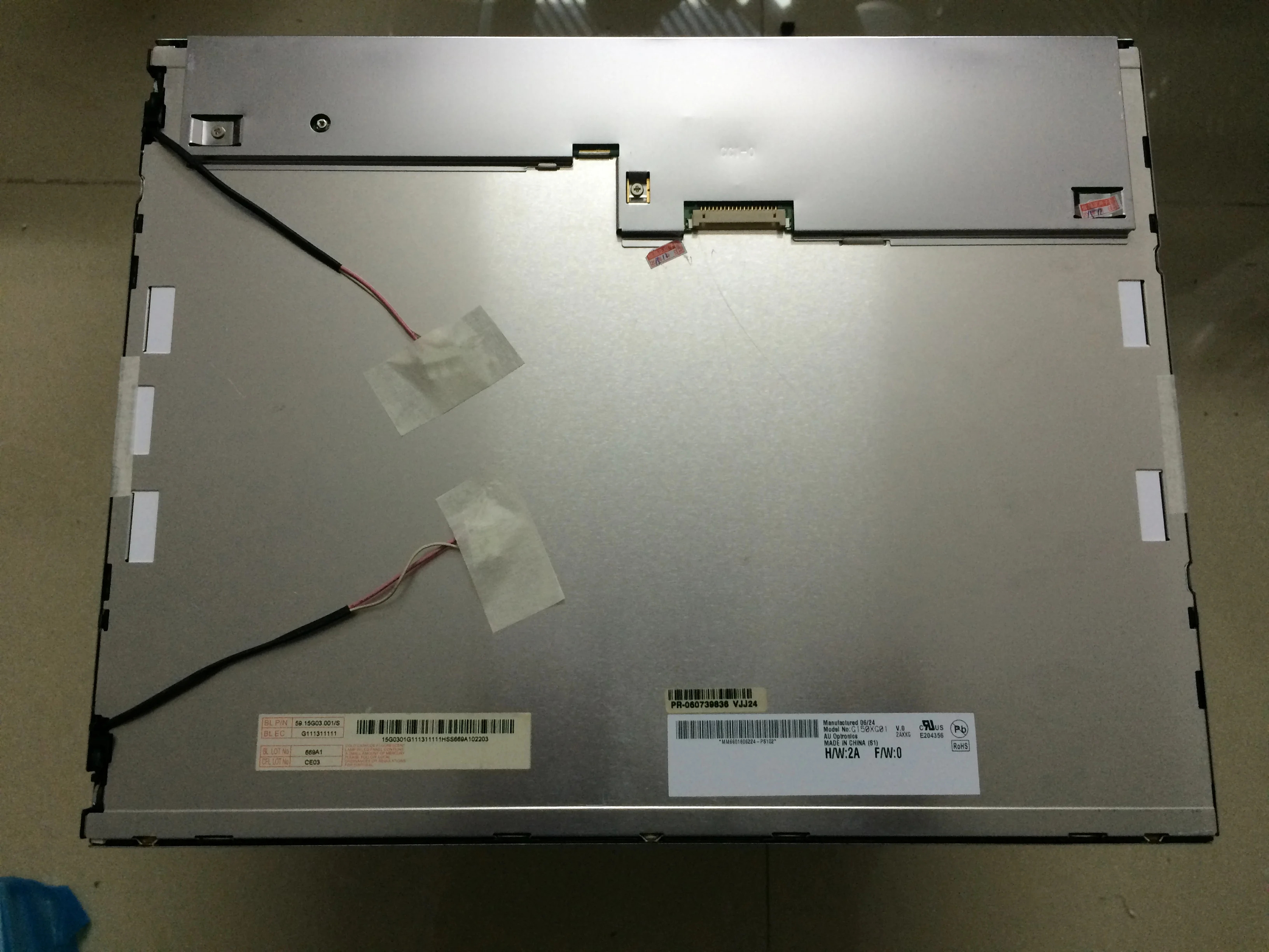 AUOptronicsTFT-LCD 패널 M150XN07 V1 15.0 인치 a-Si