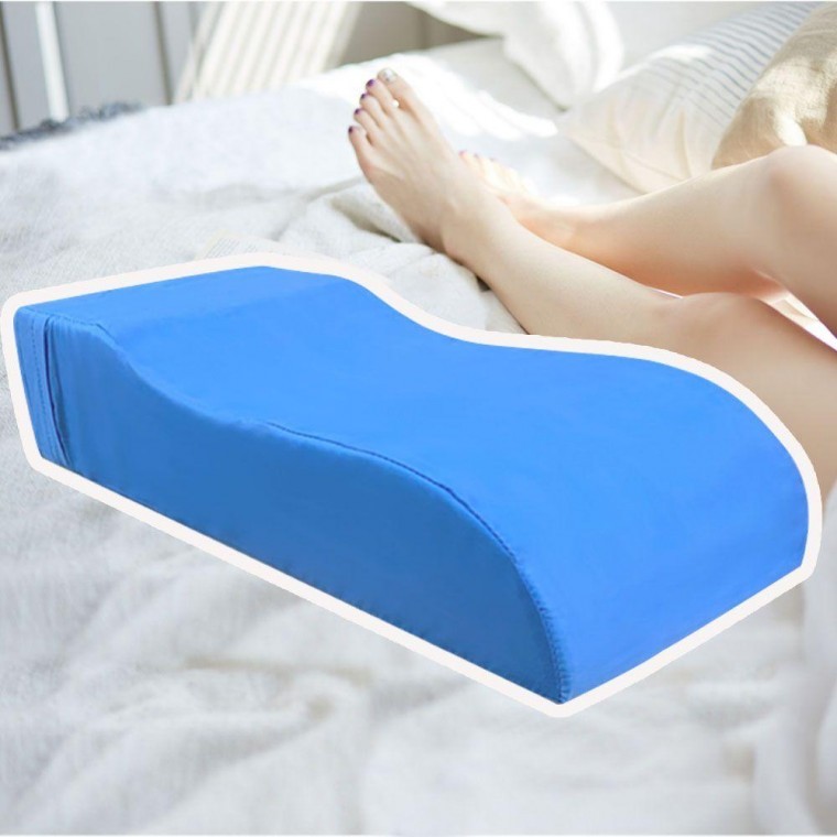 다리 베개 쿠션 받침대 올리고 자기발 무릎 허리 종아리 바디 필로우 메모리폼 롱쿠션 - 상품 이미지
