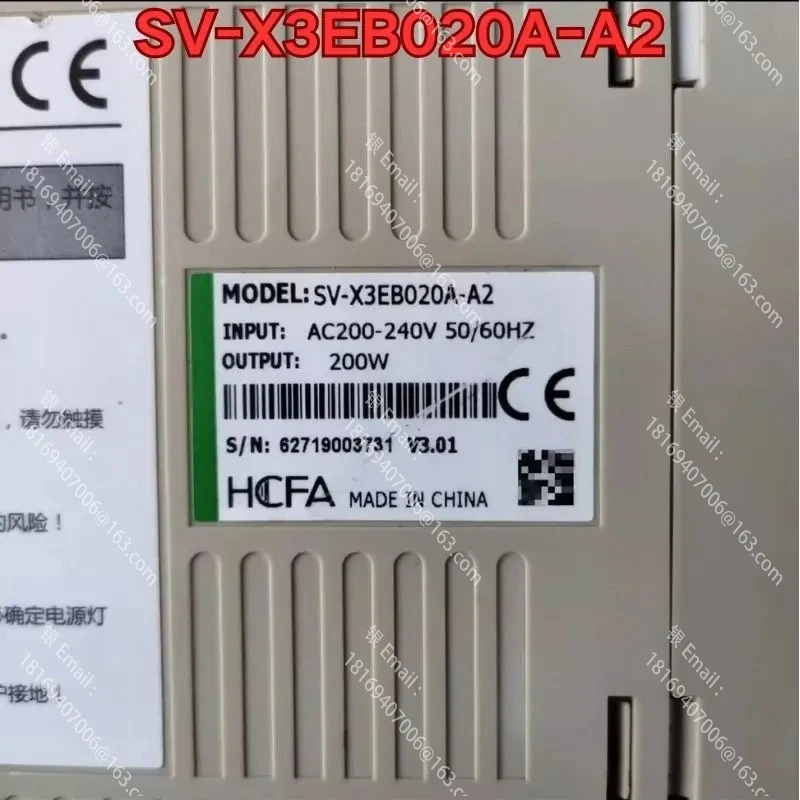 리퍼 SV-X3EB020A-A2 서보 드라이브 기능 리퍼는 정상