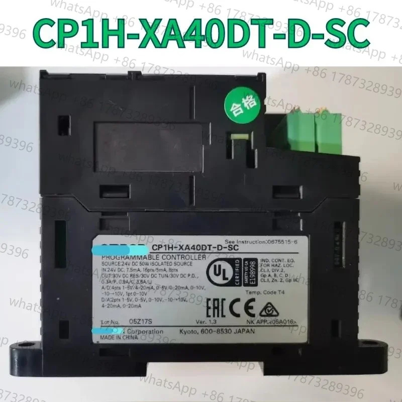 리퍼 PLC CP1H-XA40DT-D-SC OK