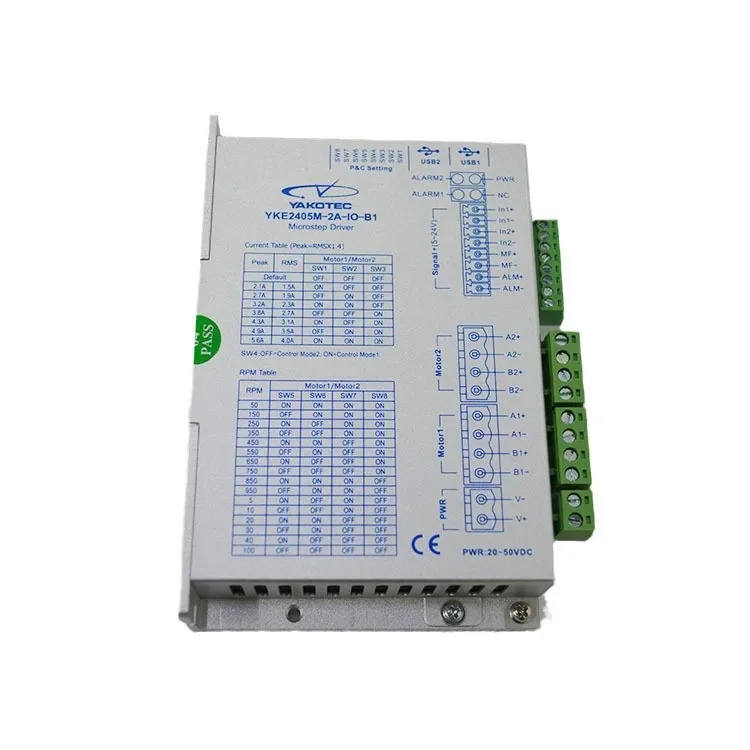 포장 YKE2405M-2A-IO-B1 스텝퍼 드라이버 연구 제어 YKE2405M-B2 YAKO 신