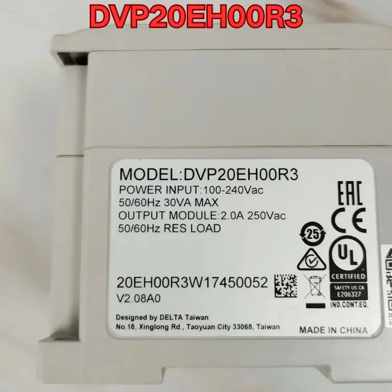 리퍼 PLC 모듈 기능 DVP20EH00R3 정상