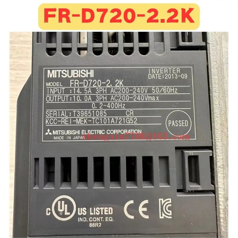 리퍼 주파수 변환기 FR-D720-2.2K FR D720 2.2K 정상 기능 완료