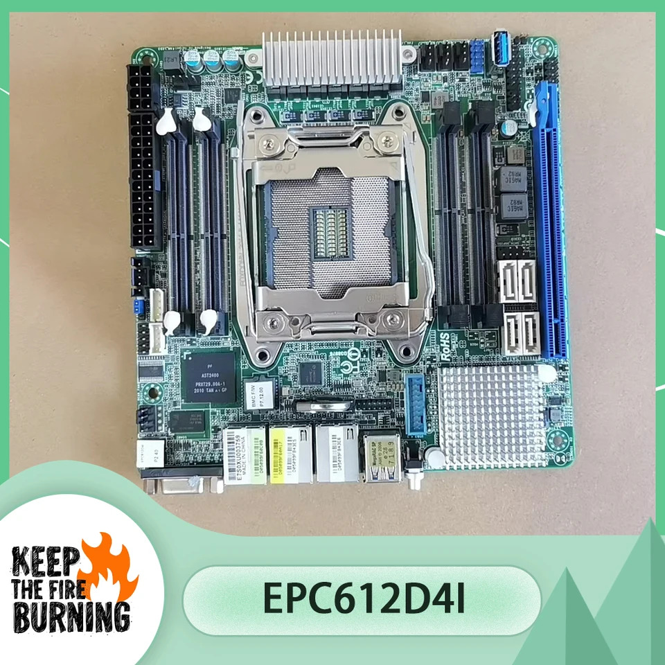 ASRock호환 서버 마더보드LGA 2011 지지대 R3 E5-1600 2600 V3 V4 EPC612D4i