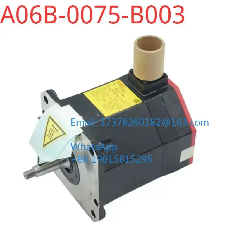 A06B-0075-B003 리퍼 리퍼를 거쳐서보모터 상태