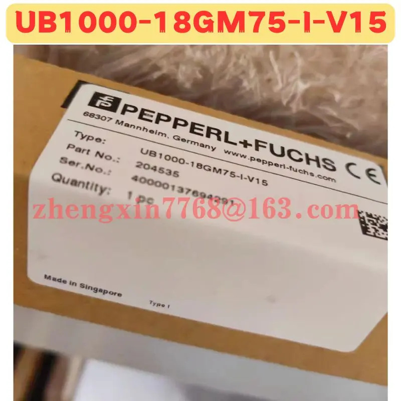 오리지널 UB1000-18GM호환75-I-V15 초음파 센서 UB1000 18GM호환75 I V15 신