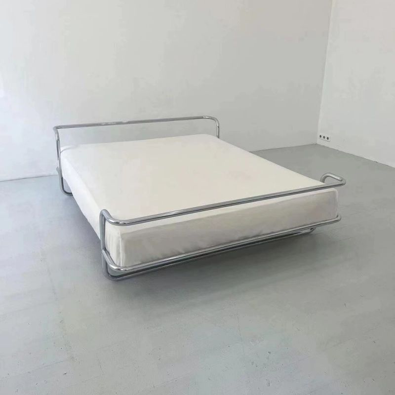 스텐 더블 받침대 침대프레임 깔판 접이식침대 베드 캠핑 야외 자취방 기숙사 - 상세 이미지 4