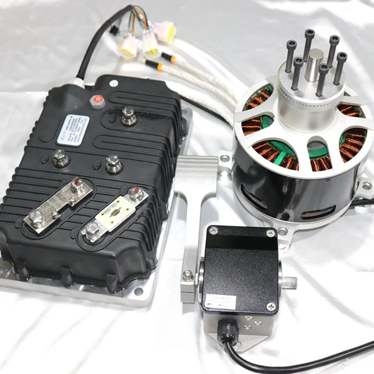 40KW 75Nm 154120 Outrunner Bldc 모터 96v 400A 차량사인파 컨트롤러 페달 Go Kart Motorcycle Bike